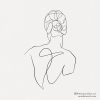 abstract-one-line-figurative-woman-tattoo-design